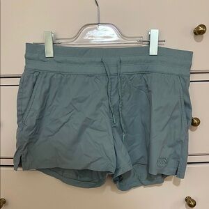 Light Blue North Face Athletic Shorts